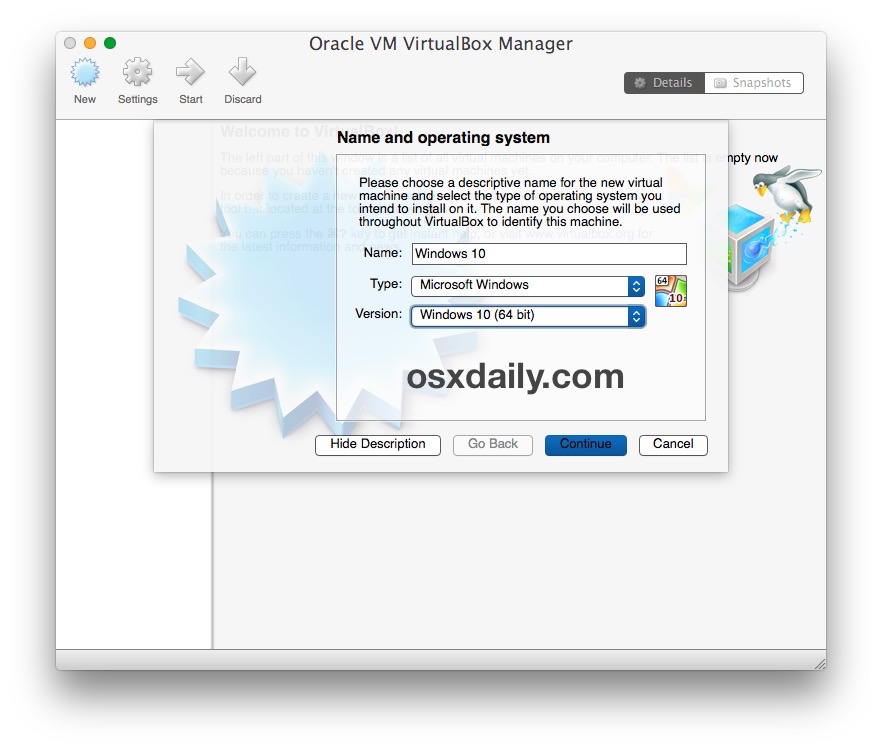 how to instal mac os on virtualbox without mac pc